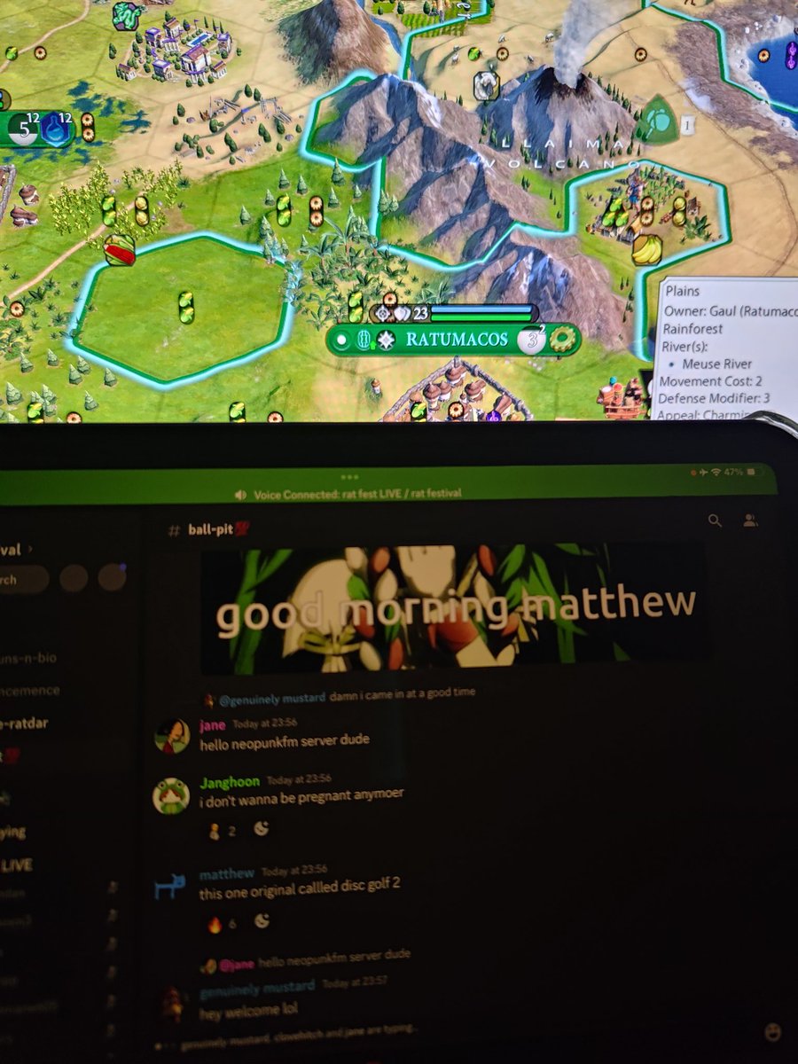 spruceyb's tweet photo. There it is the Gaul settlement
RATUMACOS!
#RatFest https://t.co/yD5llMXve1