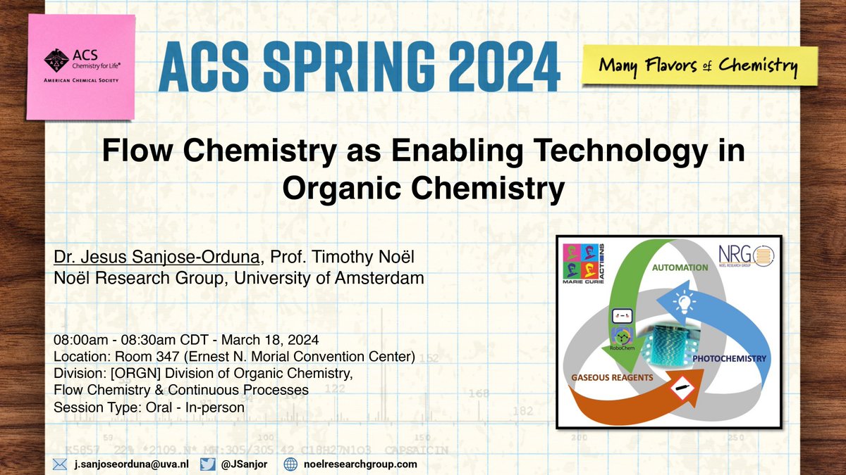 After a whole day of travelling, I arrived to New Orleans! I can't wait for the #ACSSpring2024 to begin 🤩 If you happen to be around, I will be presenting next Monday my latest efforts at the @NoelGroupUvA to #GoWithTheFlow 💡🫧🤖🌀 Check the details down here 👇