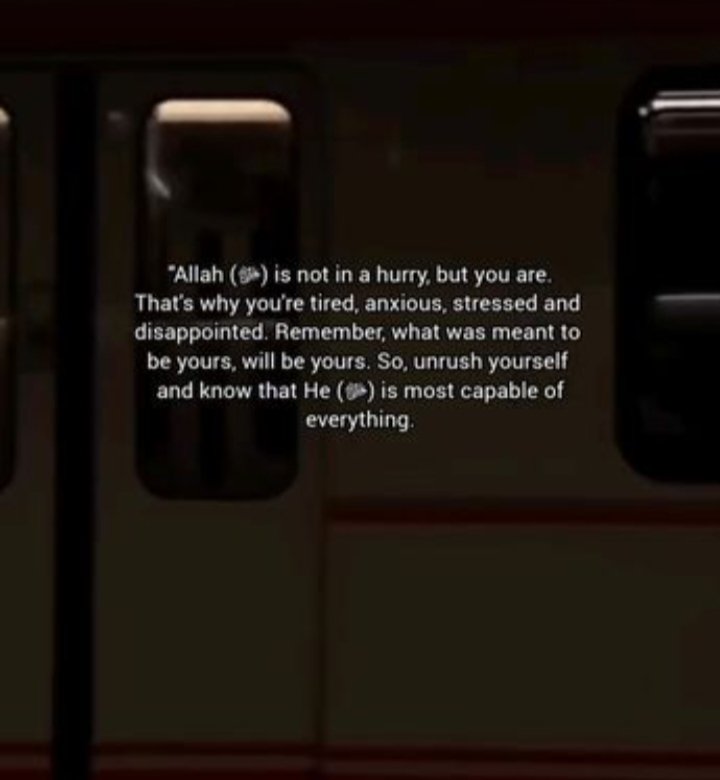 Asslamoalaikum everyone
Whoever leaves something for the sake of Allah SWT, Allah will replace it with something better.
Goodnight