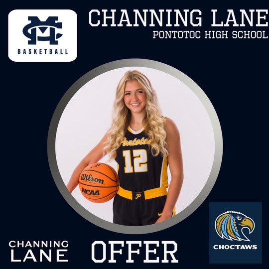 PLadyWarriors's tweet photo. Congrats to Channing on picking up an offer today from Mississippi College. https://t.co/5NtLFyoXGN