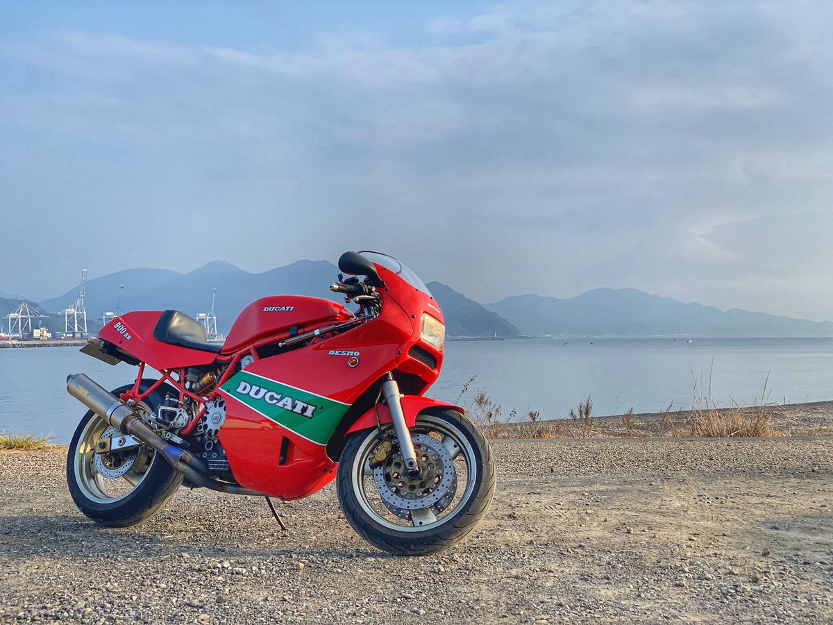 富士山クッキリ見えへんかった🗻 DUCATI空冷MTG向かう🏍️ #DUCATI空冷MTG参加表明