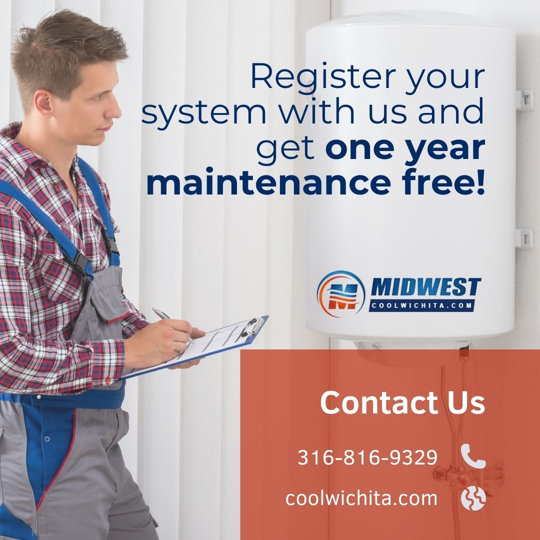 Get extended warranty, bi-annual checks, priority service, fast support, fewer breakdowns, improved efficiency, safety, up to 10% off repairs, 5% off equipment, and discounts on extras and calls.

#RegisterAndSave #FreeMaintenance #HVACCare #SystemUpgrade #YearOfService