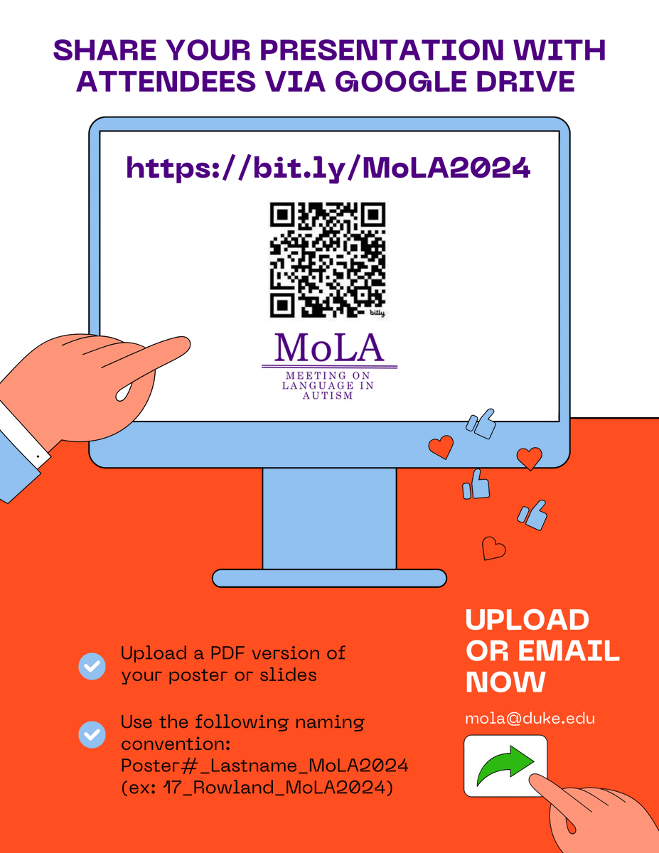 And don't forget, we CAN keep the good times going! Share your presentation using the QR code below, or here: tinyurl.com/MoLA2024