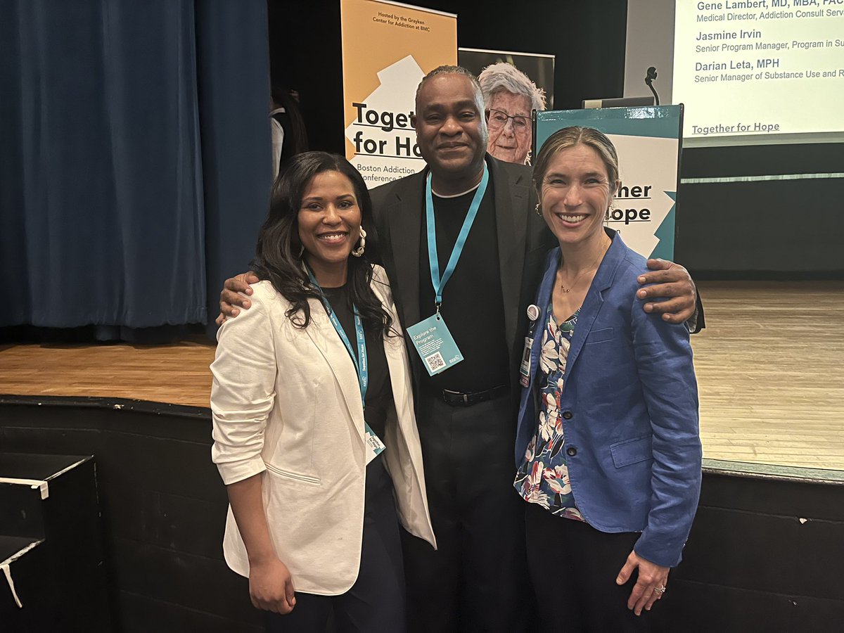 Honored to join my inspiring colleagues Dr. Lambert and Jazz Irvin for a panel at @GraykenBMC conference yesterday on inequities in the overdose crisis @MassGenBrigham @MassGeneralNews