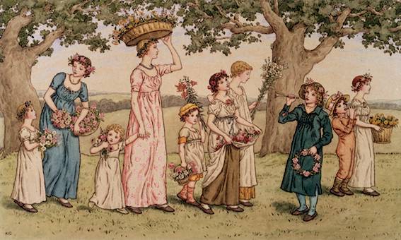'How different everything is when you are with the right people!'
 
🎨✒️ #KateGreenaway, English author and illustrator, was #BOTD 17 March 1846. #Art #Illustration #Literature