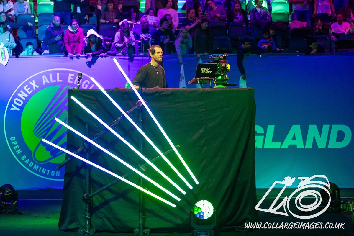 CollargeImages's tweet photo. The crowd (and this snapper) were loving the tunes supplied by @djtonyperry throughout the day at the @UtilitaArenaBHM during #SemiFinalsSaturday of the @YonexAllEngland, same time tomorrow?
#AllEngland2024 #YEA24 #Tunes https://t.co/vL3XhVcbIm