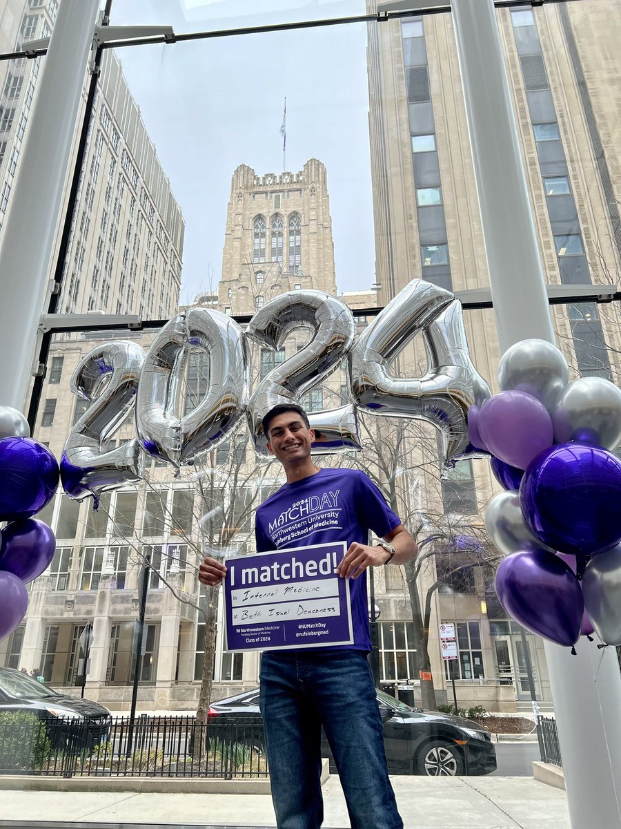 nathan_kudlapur's tweet photo. Words cannot describe my excitement to start my internal medicine residency training at Beth Israel Deaconess Medical Center! Ahoy matey, Boston here I come!β΅οΈπ©Ίπ @bidmc_im @nufeinbergmed #Match2024 #NUMatch https://t.co/eeItleLvMt
