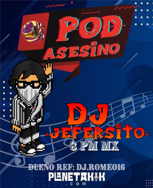¡Seguimos! 🎶Ven a jugar Pod Asesino con nosotros en compañia de Planetakik.com junto a nuestro Dj <a href="/DJefersito/">🇻🇪Dj🎵Jeferson</a> 🎶