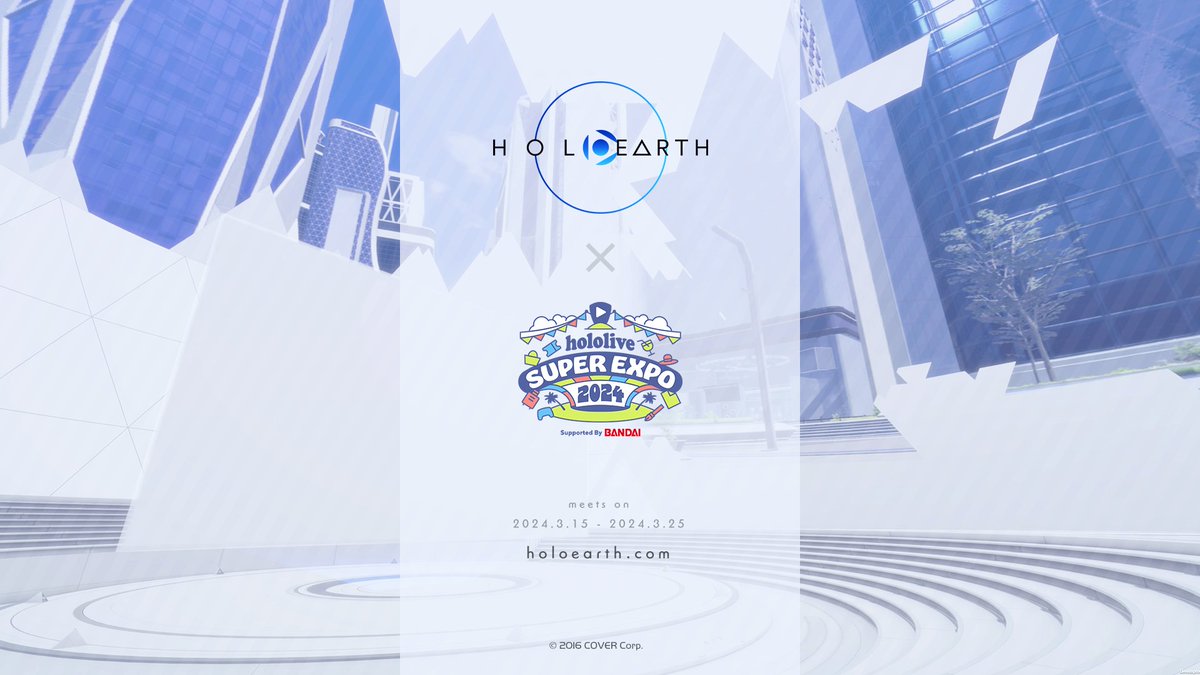 #hololivefesEXPO24_DAY2 hololive SUPER EXPO 2024 stage programming will be shown in the Special Theater area of #Holoearth Enjoy EXPO 2024 in Holoearth! ▼Details holoearth.com/en/news/1387/