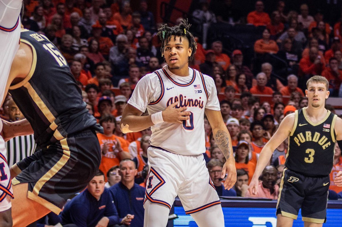 With their heads held high after a comeback win over the Ohio State Buckeyes in the Big Ten tournament quarterfinal... Click on the link below to read more! Written by Jack Larson dailyillini.com/sports-stories…