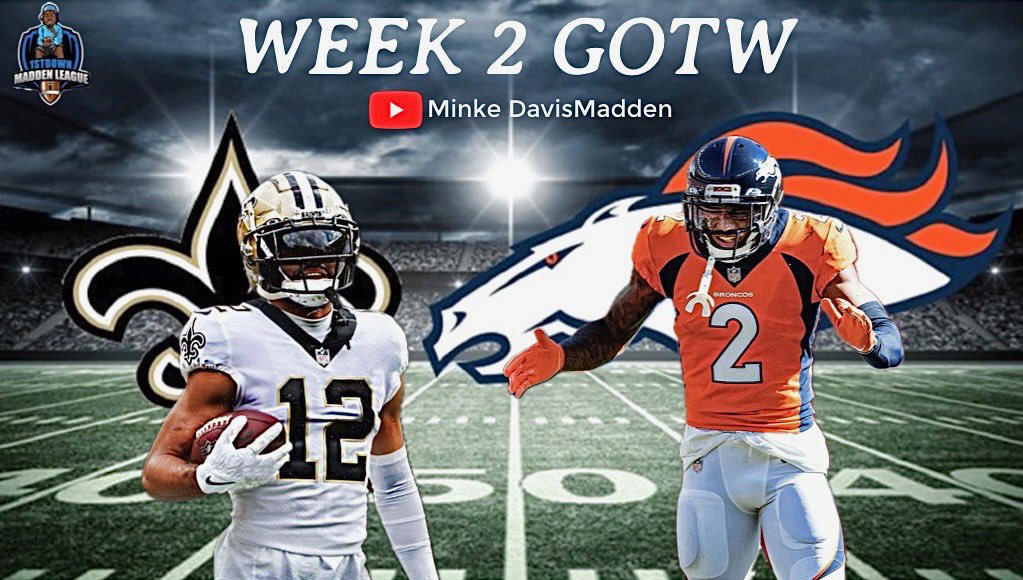 4VCFB_Owls21's tweet photo. 🚨Week 2 Game of the Week🚨

Both team coming off a week 1 loss and looking to get back on track. We have the @1stNola going up against the @FirstDownBroncs. 

Who do you got?? 

Send all votes to me!!! 
*Franchise Player* https://t.co/7YGr7JpZbg