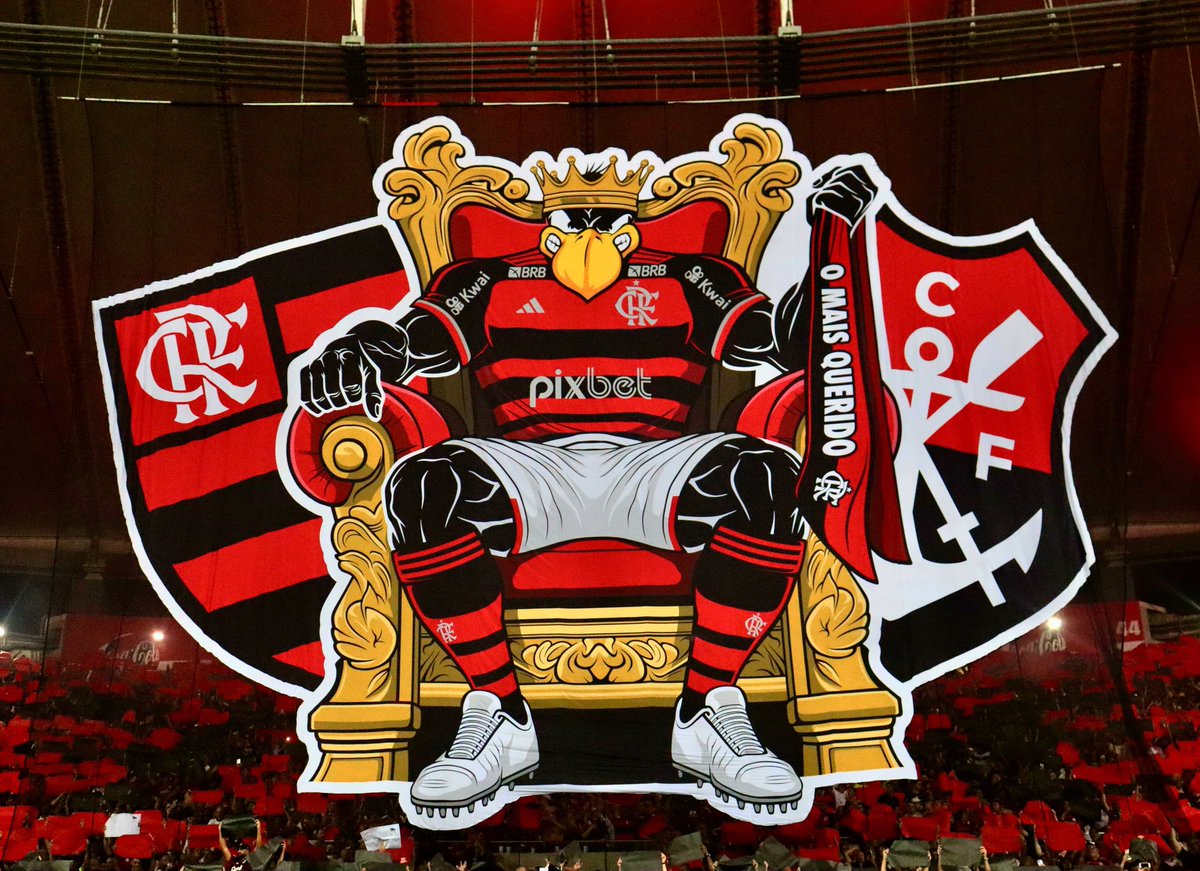 maracana's tweet photo. É a torcida do Urubu!

📸 @tbarros89 https://t.co/U3m1YI098l
