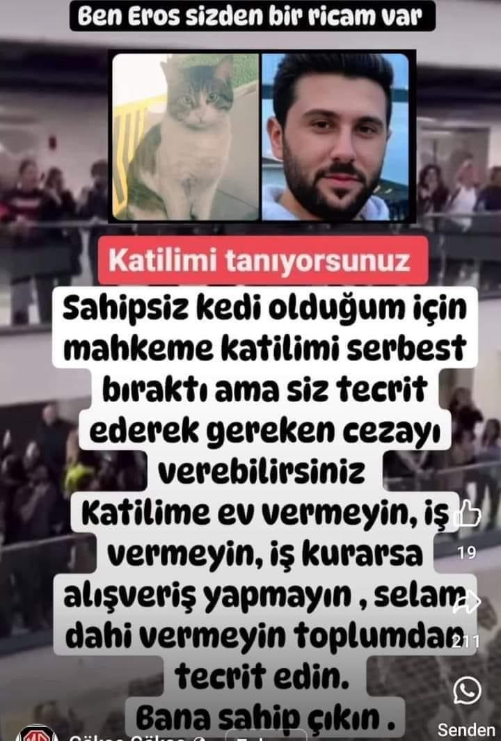 Madem ADALET YERINİ BULMADI🤬
UNUTMUYORUZ!
UNUTTURMUYORUZ!
DIŞLIYORUZ!
#ErosİçinAdalet 
#HayvanHaklarıAnayasa
