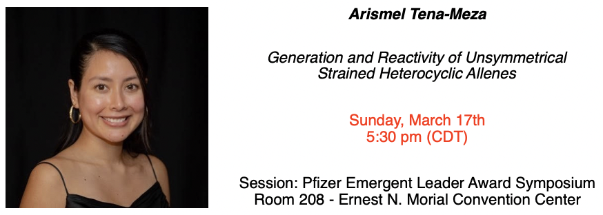 Garg Lab UCLA (@garglab) on Twitter photo Rounding out the Garg Lab talks tomorrow is Ari, who will be discussing more strained intermediate chemistry as well as some DEI and outreach work! #ACSSpring2024 <a href="/uclachem/">UCLA Chem & Biochem</a> Rounding out the Garg Lab talks tomorrow is Ari, who will be discussing more strained intermediate chemistry as well as some DEI and outreach work! #ACSSpring2024 <a href="/uclachem/">UCLA Chem & Biochem</a>
