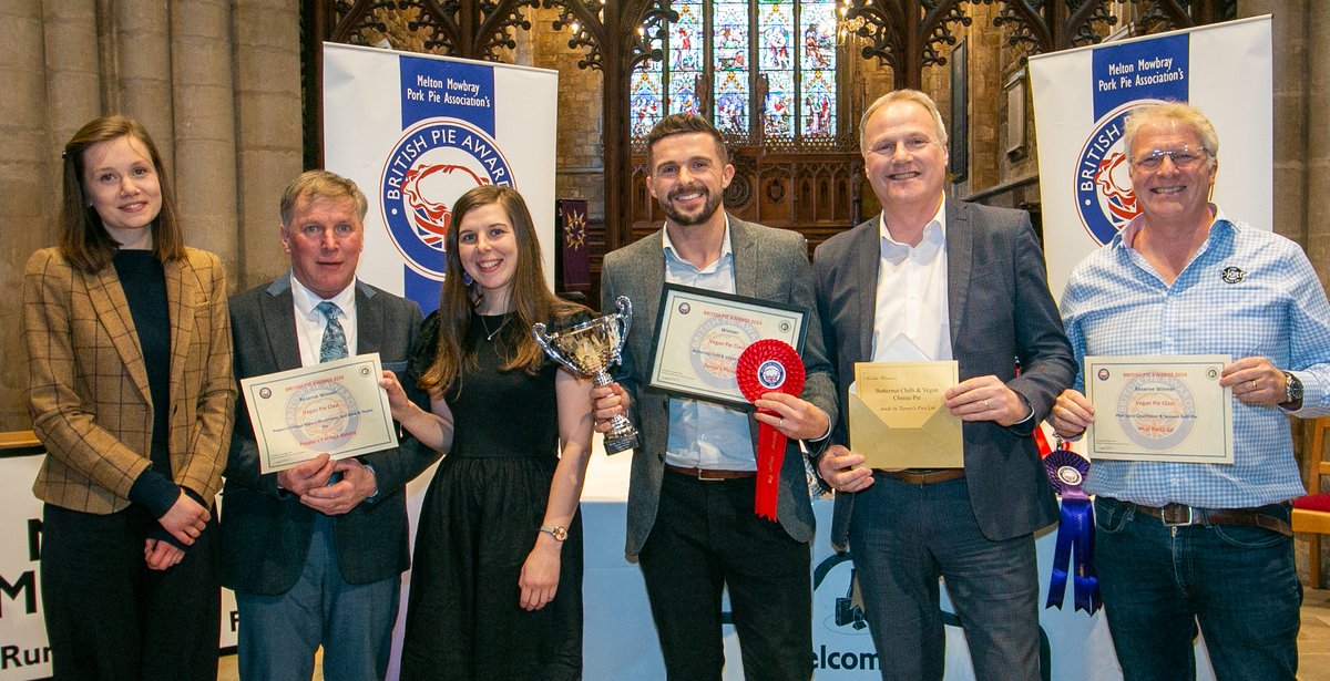 British Pie Awards (@britishpies) on Twitter photo Delighted that <a href="/vegsoc/">Vegetarian Society</a> sponsored the Vegan Pie Class in the recent British Pie Awards. The Class Winners were Turner's Pies Ltd. Delighted that <a href="/vegsoc/">Vegetarian Society</a> sponsored the Vegan Pie Class in the recent British Pie Awards. The Class Winners were Turner's Pies Ltd.