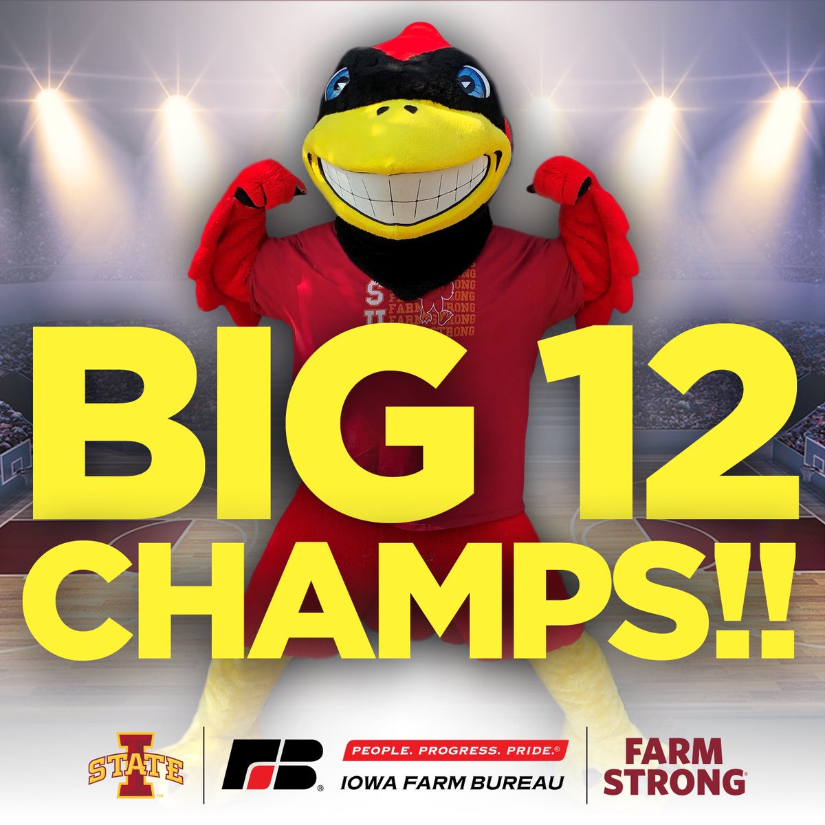 Hilton 𝙎𝙤𝙪𝙩𝙝 Magic! 🪄 🏀 Congratulations to the Iowa State Cyclone Men’s Basketball team on their Big 12 Conference championship! @CycloneATH @CycloneMBB #Cyclones #C5C #CyclONEnation