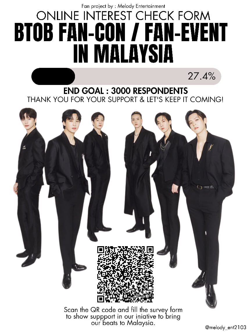 BTOBmelodyMY's tweet photo. [🎤#BTOBinMalaysia]

🇲🇾 Melody and those who are residing outside Malaysia but willing to travel for #BTOB , you're very welcome to sign up this form!🫶🏻

Form: https://t.co/Ftna9fVzub

Grab the chance to see BTOB live in Malaysia!💙

#비투비 #멜로디
#FindingMelody #CallAMelo https://t.co/ctJG3aNPQE