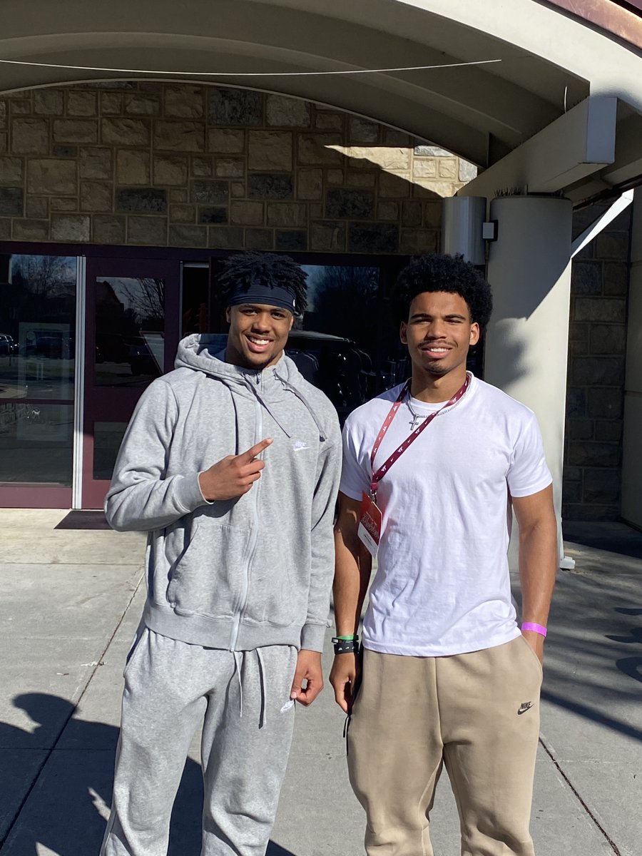 Thanks for having me this weekend @HokiesFB ..S/o to @Coach_Marve @CoachdjCheetah @CoachPrioleauVT @qreddish_ for the hospitality …@Dj_Mcfadden11 @EvanGWatkins247 #IndyWay