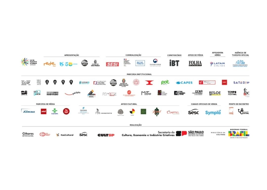 MITsaopaulo's tweet photo. Gratidão a todos patrocinadores e parceiros que tornaram possível a realização da 9ª Mostra Internacional de Teatro de São Paulo! 
Até a próxima! 🎭🌟 https://t.co/xptzg23MUd