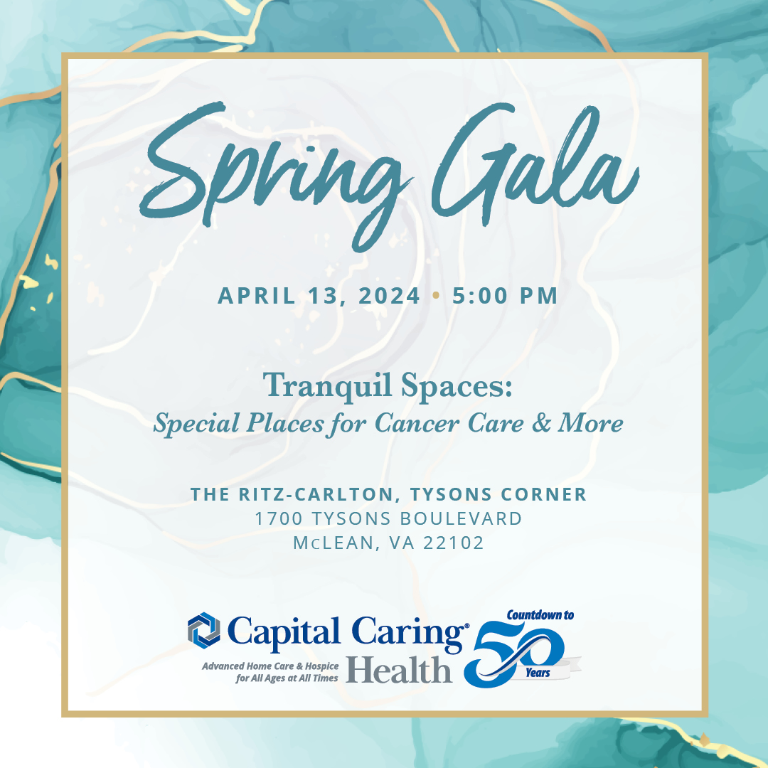 Join me in supporting @CapitalCaring's mission at their 2024 Spring Gala on April 13! Your attendance helps provide critical hospice care and grief support to those in need. 🤍 Reserve your spot now: capitalcaring.org/2024 See you all there and thank you for your support!