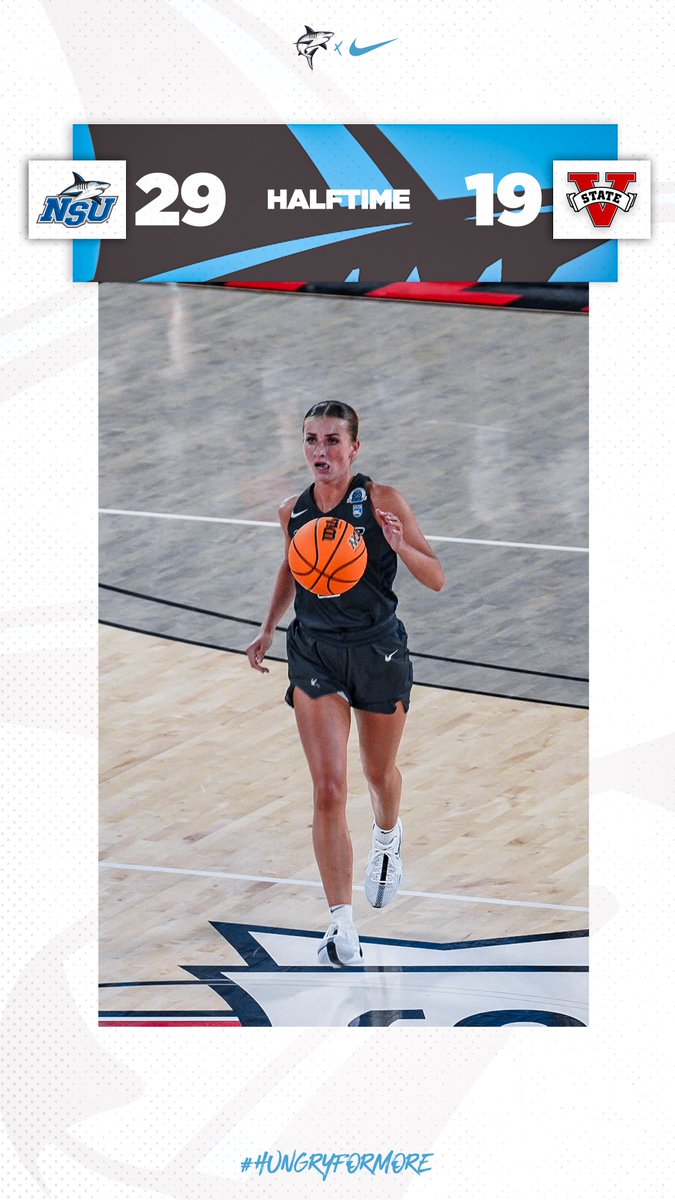 sharks come alive in the second quarter! 

up by 1⃣0⃣ at the break!

#HungryForMore
