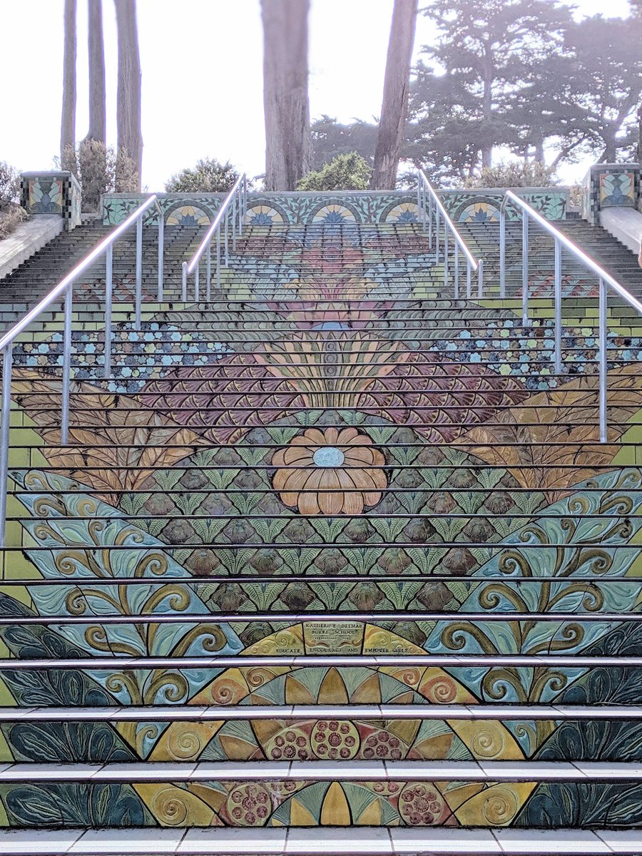 Lincoln Park Steps #SanFrancisco