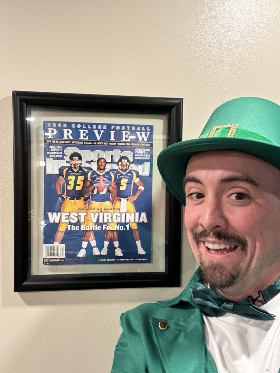 Wyatt Bratton NCAA ID# 2206577538 (@wyattbratton23) on Twitter photo Spend St.Pattys with the greats <a href="/OwenSchmitt35/">Owen Schmitt</a>
<a href="/PatMcAfeeShow/">Pat McAfee</a> <a href="/SnapDAD77/">Tim Lindsey</a> #WVU <a href="/CoachMacKicking/">Coach Matt McCullough</a> <a href="/CoachBlaineStew/">Blaine Stewart</a> #mountaineers #football #countryroads
#LongSnapper Spend St.Pattys with the greats <a href="/OwenSchmitt35/">Owen Schmitt</a>
<a href="/PatMcAfeeShow/">Pat McAfee</a> <a href="/SnapDAD77/">Tim Lindsey</a> #WVU <a href="/CoachMacKicking/">Coach Matt McCullough</a> <a href="/CoachBlaineStew/">Blaine Stewart</a> #mountaineers #football #countryroads
#LongSnapper
