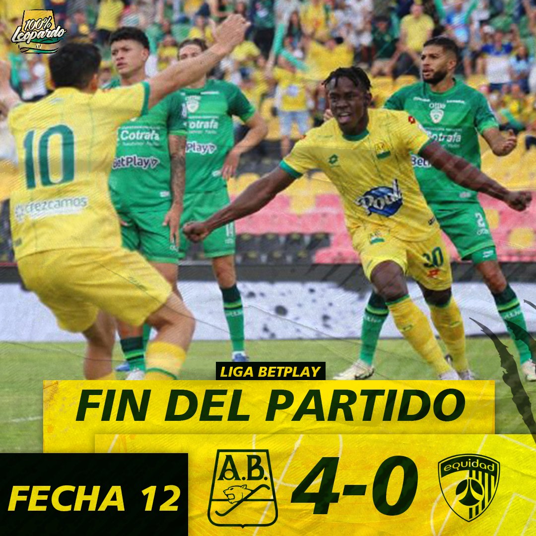 GANO , GUSTO Y GOLEO EL LEOPARDO NUEVAMENTE !!

Victoria aplastante del Leopardo en casa

El equipo que dirige Rafael Dudamel consiguió una gran victoria como local, luego de derrotar 4-0 a La Equidad en el estadio Alfonso López   

#VamosBucaros #SoyLeopardo