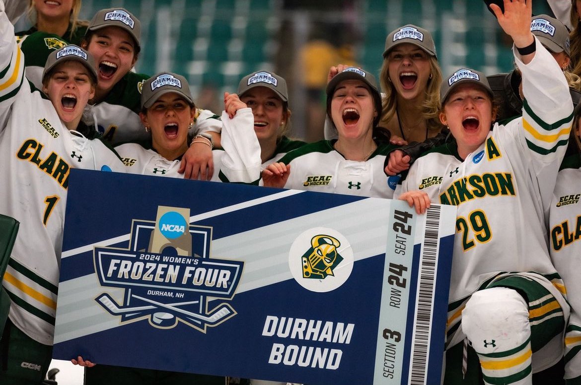 Clarkson Womens Hockey tweet media