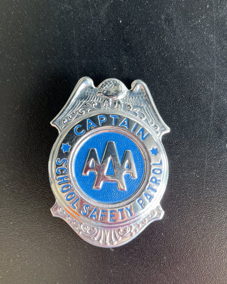 I have carried a badge  for most of my life. While going through some boxes I found one of my first ones.