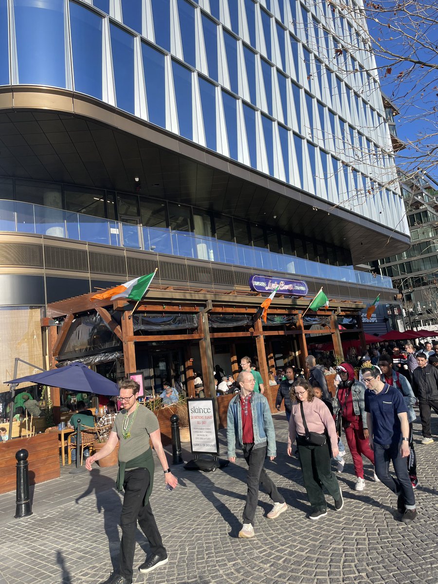 SWDCnewsies's tweet photo. The Wharf was quite a scene today for the St Patrick’s Day festivities. Wish there had been more music on the smaller stages but overall a great event! 🍀🇮🇪🎉 https://t.co/WllBYXKijL