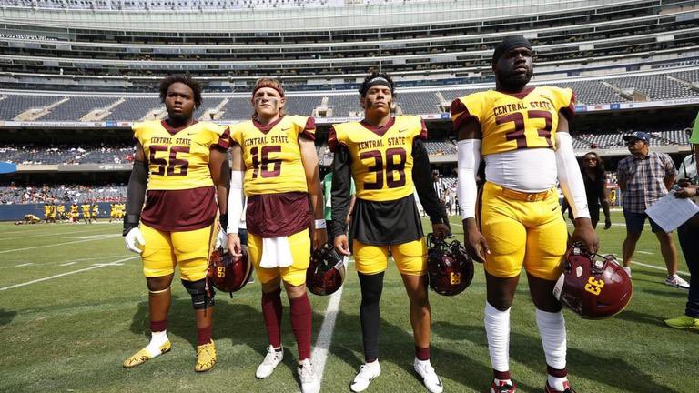 After a conversation with <a href="/CoachErvCSU2022/">Michael Ervin</a> I am Blessed to receive an offers from Central State University #GoMarauders