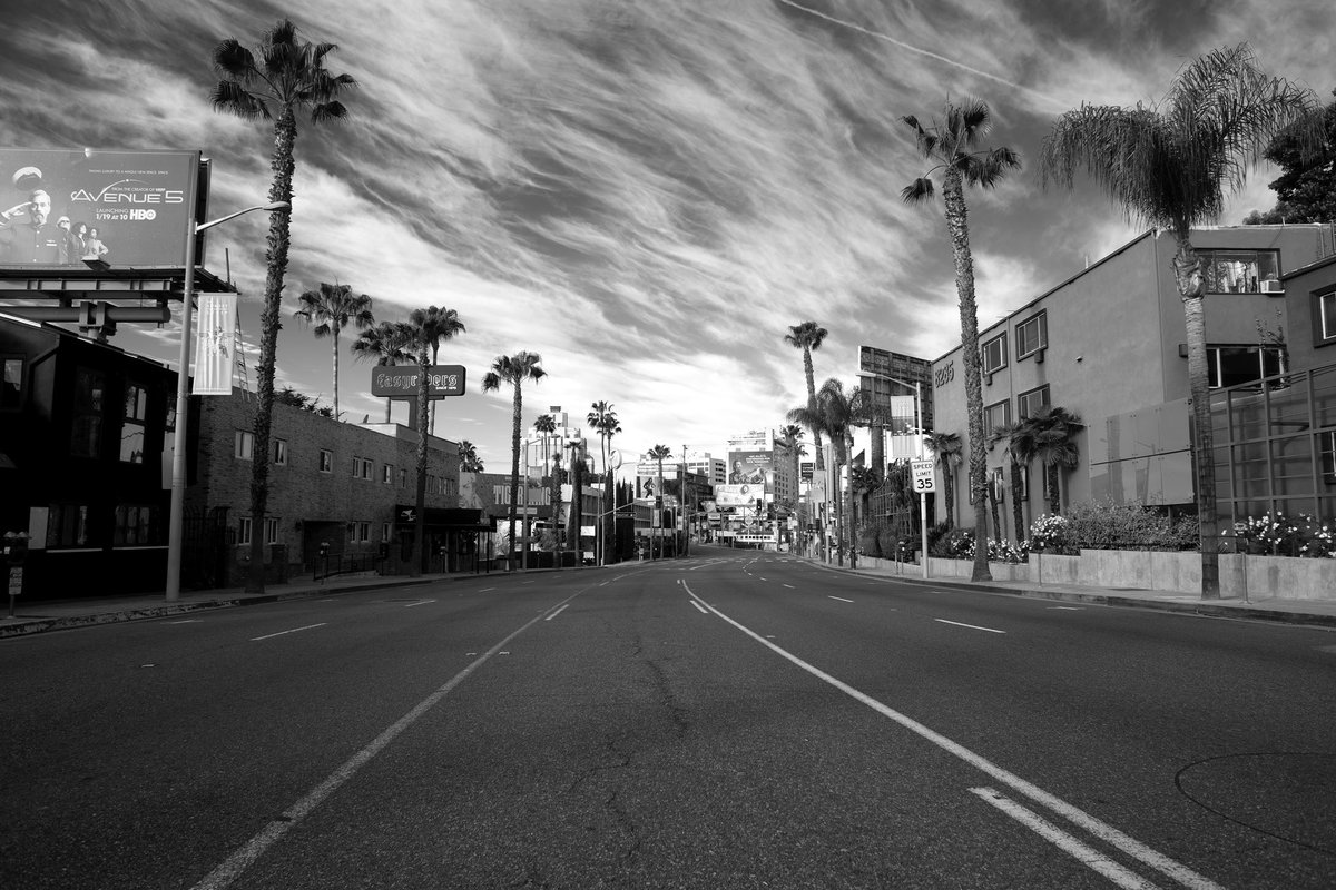 SLPPhotog's tweet photo. Four years ago today. #pandemic #shutdown #losangeles #iamlegend https://t.co/XLfCp9GFb3