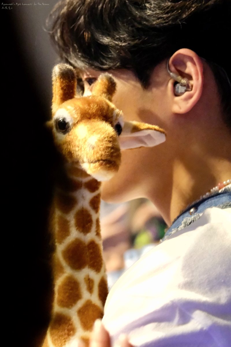 애기 기린
#SUPERJUNIOR 
#슈퍼주니어
#RyeowooksAgitConcert_InTheGreen
#InTheGreen 
#령구
#金厉旭
#김려욱 
#リョウク