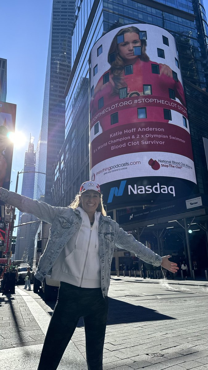 Leslie L. Lake (@lesllake) on Twitter photo From the halls of <a href="/congressdotgov/">Congressdotgov</a> to <a href="/TimesSquareNYC/">Times Square</a> <a href="/khoff09/">Katie Hoff Anderson</a> does it all! Can’t wait to see her run the #UnitedNYCHalf tomorrow on behalf of <a href="/StopTheClot/">NBCA</a> But the big question is will she beat <a href="/TandersonMSU/">Todd Anderson</a> tomorrow? Only time will tell! From the halls of <a href="/congressdotgov/">Congressdotgov</a> to <a href="/TimesSquareNYC/">Times Square</a> <a href="/khoff09/">Katie Hoff Anderson</a> does it all! Can’t wait to see her run the #UnitedNYCHalf tomorrow on behalf of <a href="/StopTheClot/">NBCA</a> But the big question is will she beat <a href="/TandersonMSU/">Todd Anderson</a> tomorrow? Only time will tell!