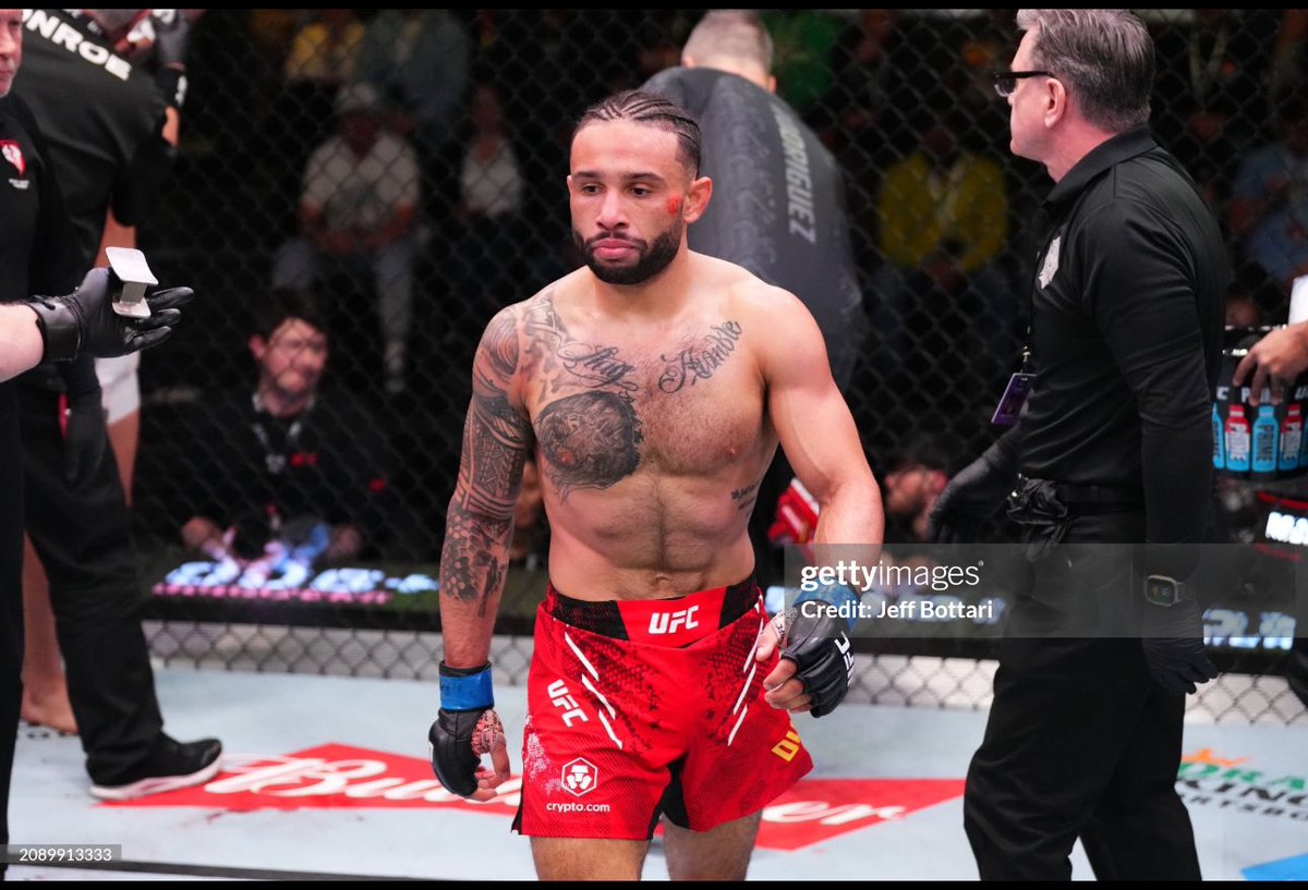 Heartbreaking result on the scorecards. Super proud of you regardless <a href="/Isaac_Dulgarian/">Isaac Dulgarian</a> ❤️‍🩹

Official #UFCVegas88 Result: Christian Rodriguez def. Isaac Dulgarian via Split Decision (28-27, 27-28, 28-27) R3 5:00