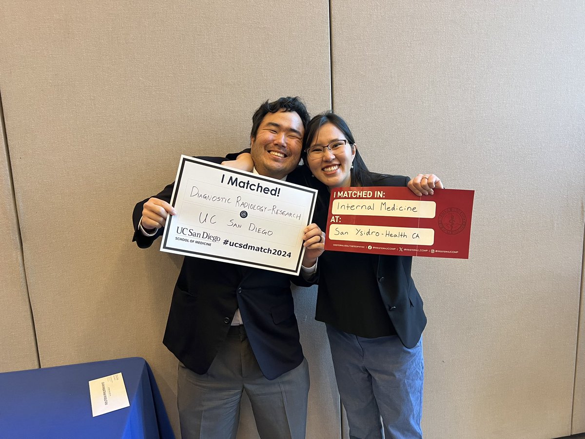 Evan Masutani, MD, PhD (@evanmakes) on Twitter photo So incredibly grateful to have couples matched in San Diego with my wife <a href="/HanaMedDO/">Hana</a>!!! Our 👶🏻 Grace and 🐶 Ozzy are overjoyed! #Match2024 <a href="/UCSDMedSchool/">UC San Diego School of Medicine</a> <a href="/WesternUCOMP/">WesternU COMP</a> <a href="/UCSDRadRes/">UCSDRadRes</a> <a href="/ucsd_mstp/">UCSD MSTP</a> <a href="/HsiaoMDPhD/">Albert Hsiao 蕭, MD, PhD, FNASCI, FSCMR, FAHA 🐳</a> <a href="/albertssong/">Albert Song</a> <a href="/SanYsidroHealth/">San Ysidro Health</a> So incredibly grateful to have couples matched in San Diego with my wife <a href="/HanaMedDO/">Hana</a>!!! Our 👶🏻 Grace and 🐶 Ozzy are overjoyed! #Match2024 <a href="/UCSDMedSchool/">UC San Diego School of Medicine</a> <a href="/WesternUCOMP/">WesternU COMP</a> <a href="/UCSDRadRes/">UCSDRadRes</a> <a href="/ucsd_mstp/">UCSD MSTP</a> <a href="/HsiaoMDPhD/">Albert Hsiao 蕭, MD, PhD, FNASCI, FSCMR, FAHA 🐳</a> <a href="/albertssong/">Albert Song</a> <a href="/SanYsidroHealth/">San Ysidro Health</a>