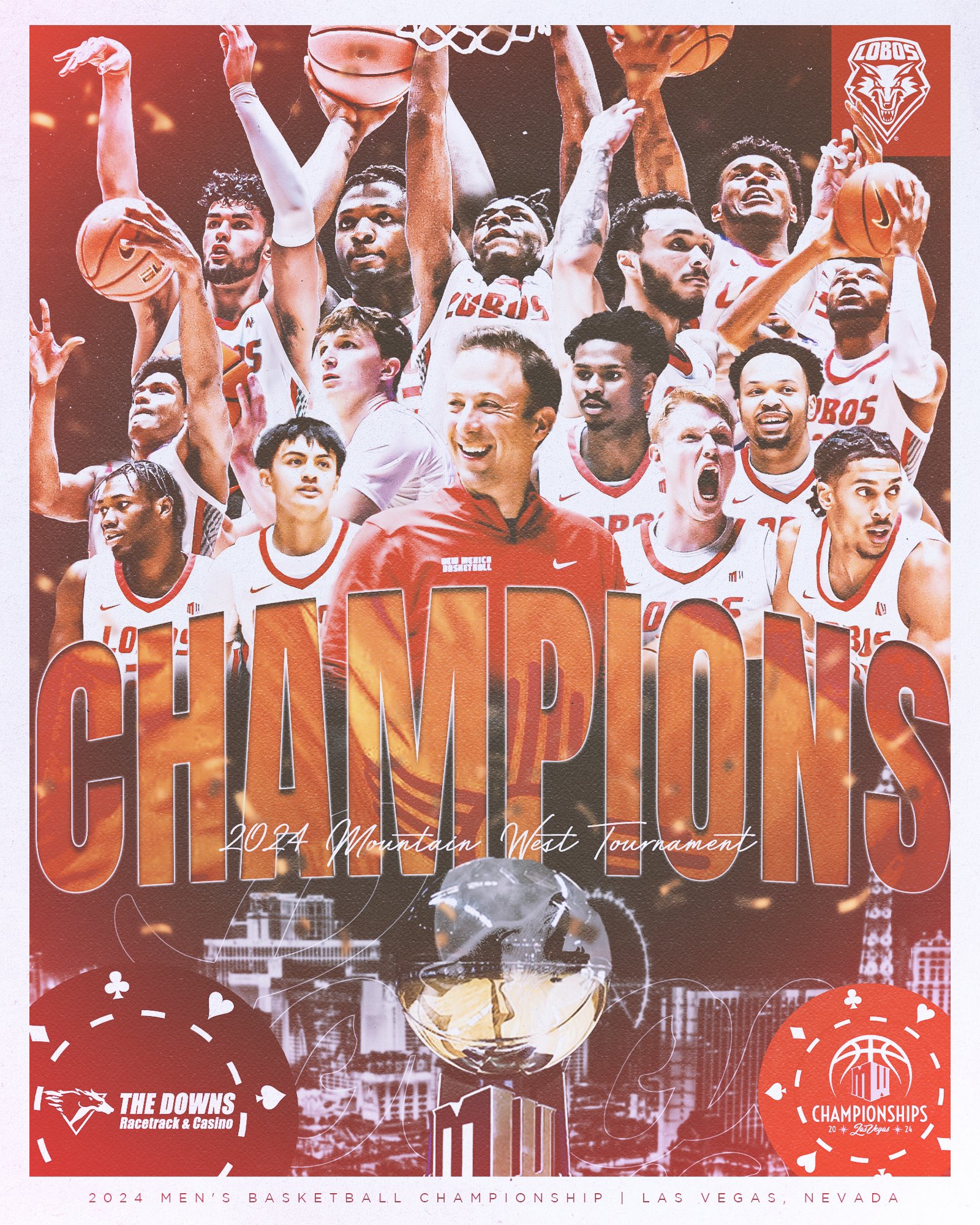 Lobo Basketball UNMLoboMBB X