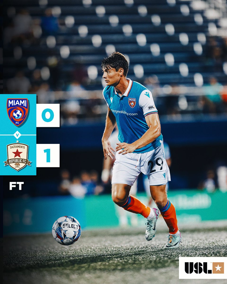 FT | Final in Miami

#MIAvSAC | 0-1