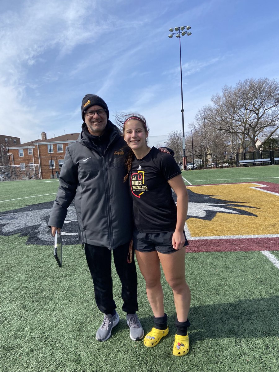 Thank so much @barry_bimbi @Coachroth5 and @RamblersWSOC for a great ID camp. I had so much fun learning about the school and getting some great coaching. I loved getting to see the campus and facilities! @Oliviero21 @IanBennett26 @ImCollegeSoccer @TheSoccerWire