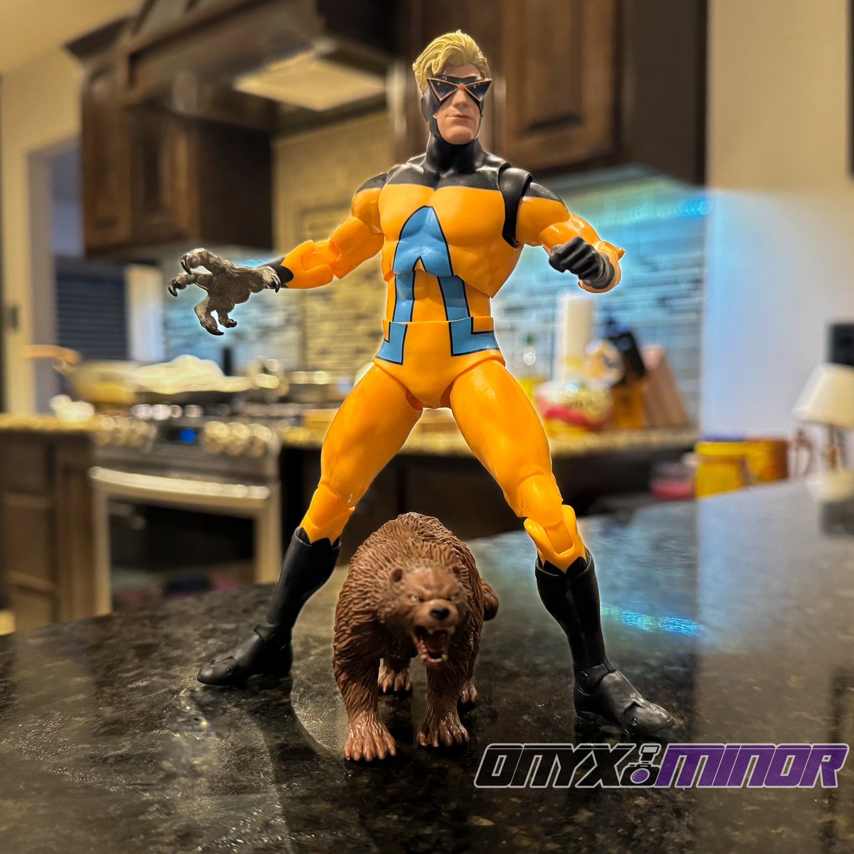 onyxminor's tweet photo. Animal Man and Red Tornado are some of my favorite DC characters. Picked up these McFarlane figures on sale at Target. https://t.co/f6VKDEic9l