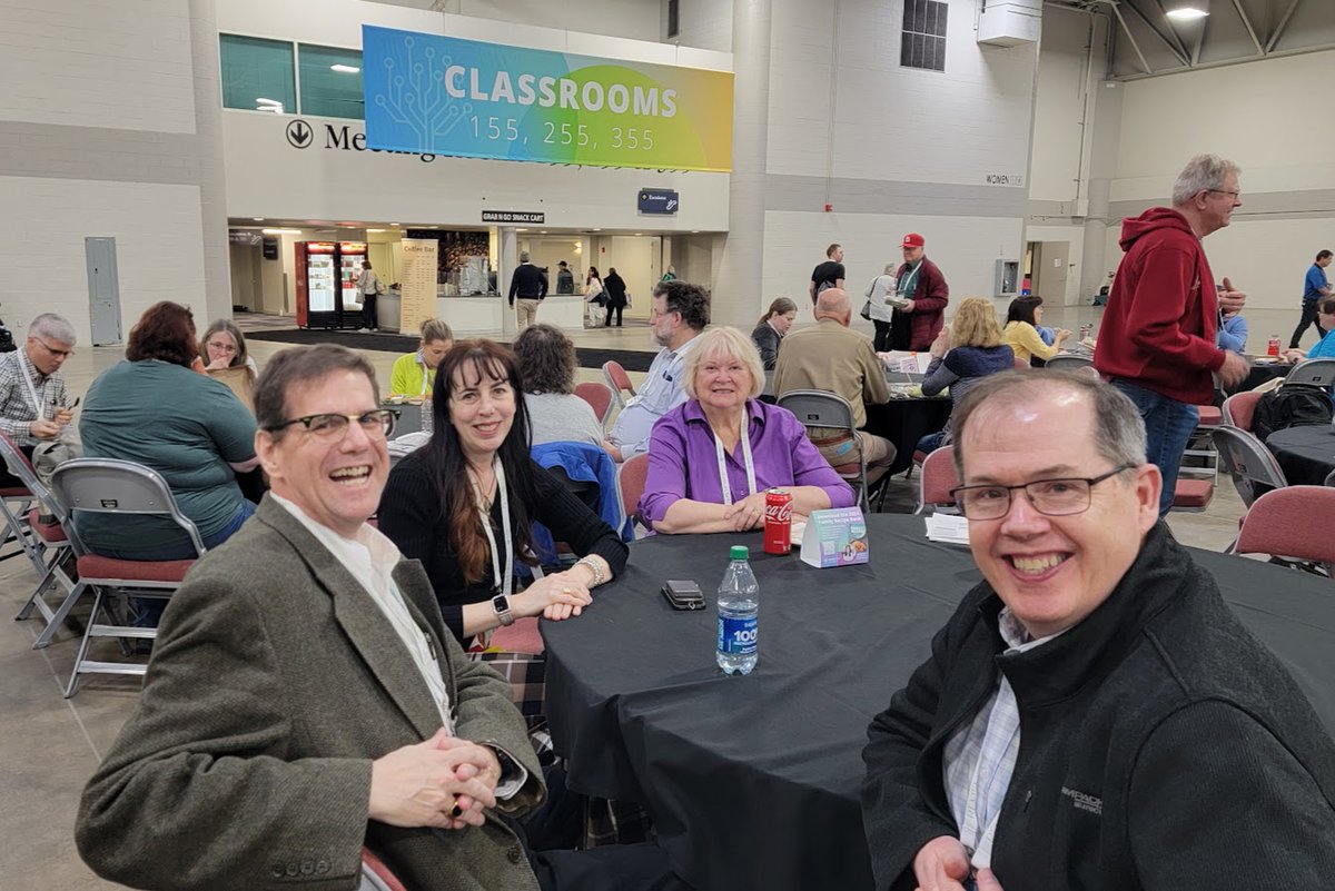 JennKnitsStuff's tweet photo. Watched @JStephenLittle's Jan 2024 AI presentation at @legacyfamily again today. Funny that it will go down as a classic in the annals of this young field, yet is already out of date, haha! @ngsgenealogy #AI Pic from #RootsTech2024 https://t.co/MOsEyGLBrm