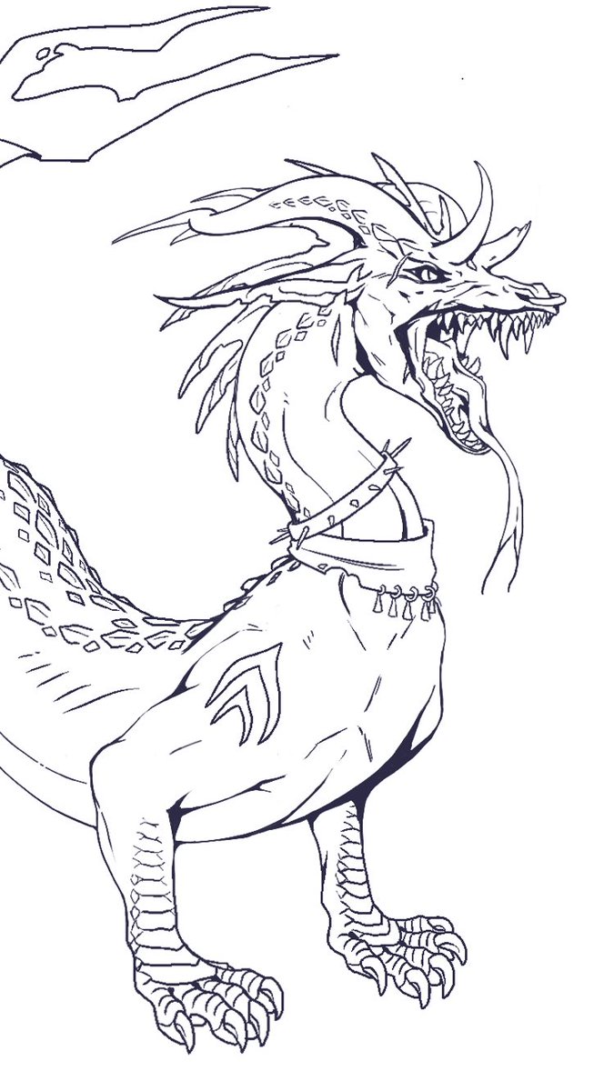 Adopt auction going soon. Are there warrior dragons lovers?
