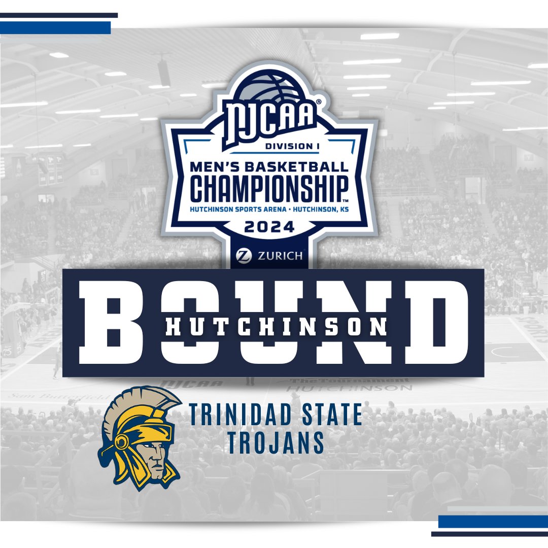 Trinidad State ➡️ Hutch

The Trojans claim the Northwest Plains District Championship to earn a spot in the 2024 #NJCAABasketball DI Men's Championship! 🎟️👊

njcaa.org/sports/mbkb/20…