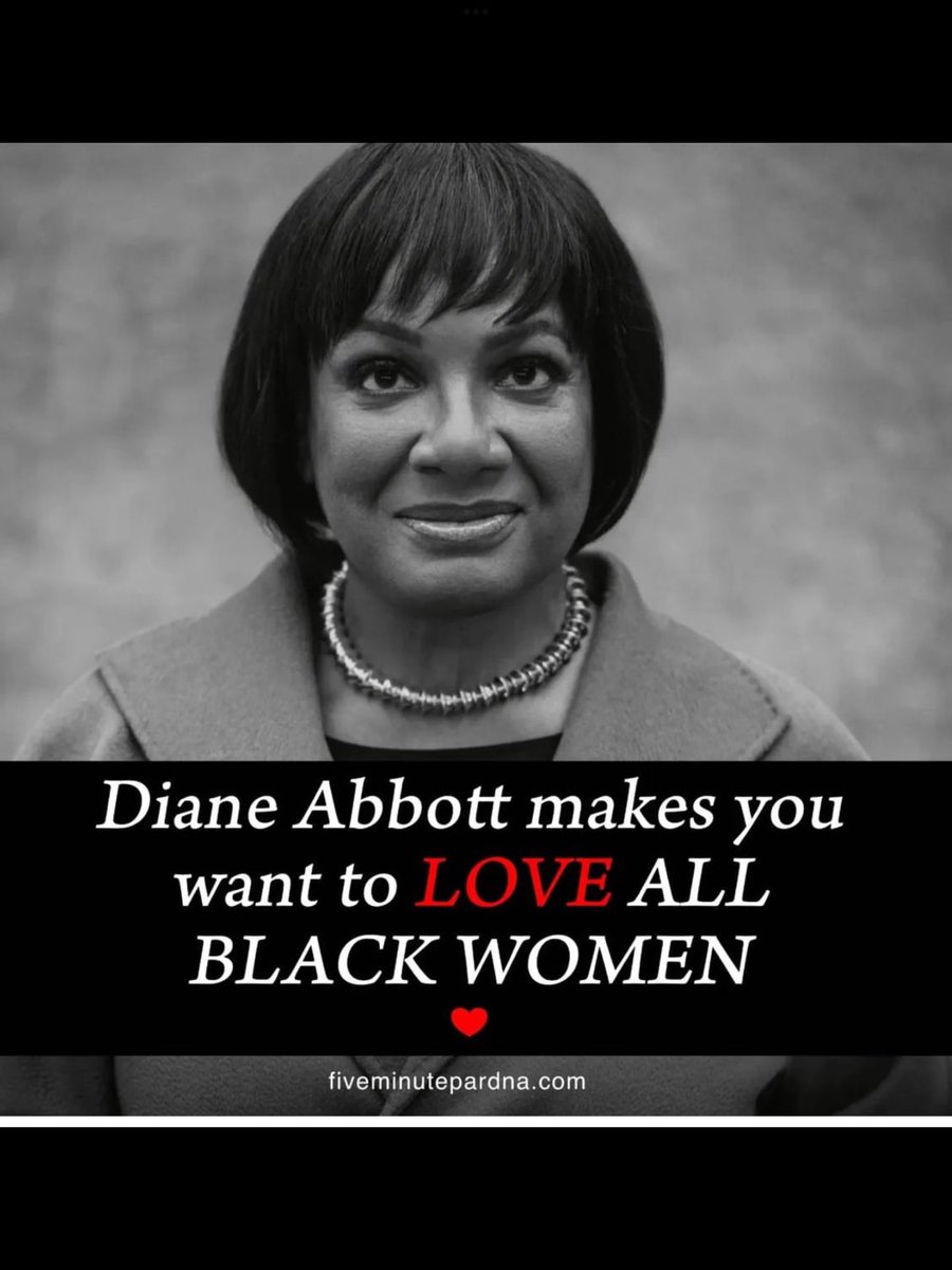 Love @HackneyAbbott  #IStandWithDiane