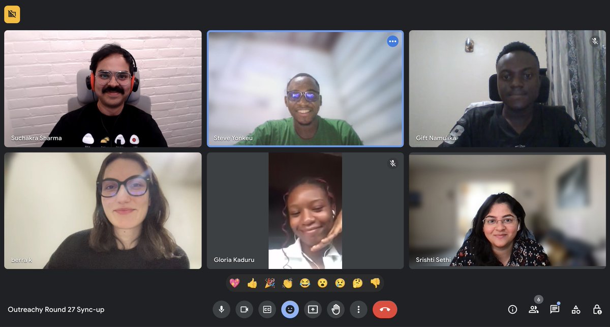 It was really fun and a great learning experience to work with interns from Turkey, Uganda, Cameroon, and Nigeria in the last @Outreachy round! We had a recent call to celebrate their achievements and the work they did on our educational platform, #ZubHub.