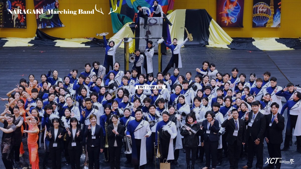 ［奈良学MB Live2024 × XCT™️］

Anniversary Live 2024（3/20水）
<a href="/naragakumb2014/">《公式》奈良学園大学マーチングバンド部</a>
 - Video
 - Photo
 - Vlog
XCT™️ で各撮影をいたします。

昨日、大学で催された
演奏会の様子を一部お届けします！

ライブはこの写真を
遥かに越えた楽しさがある！
"行く鹿ない！"