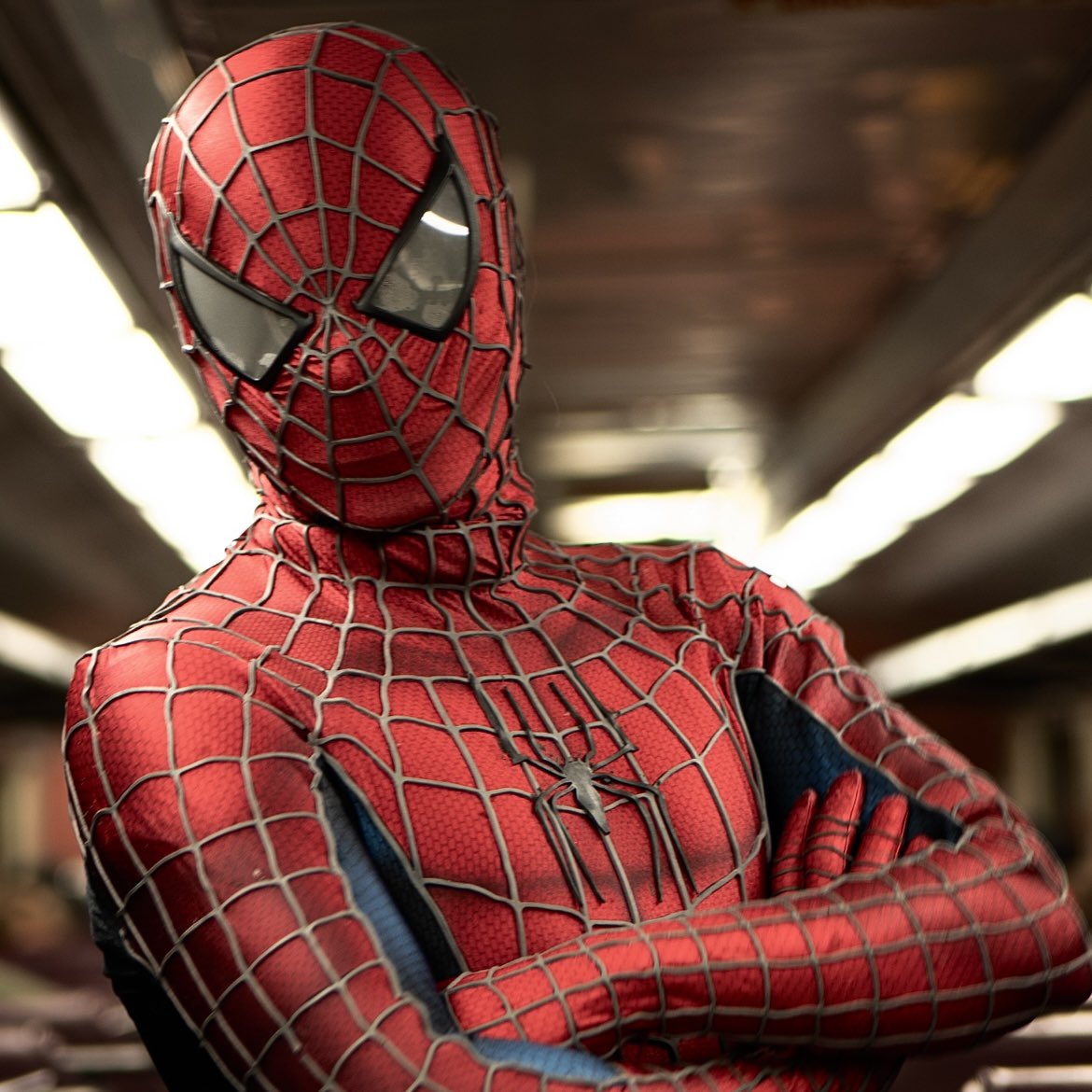 tynamiteyt's tweet image. The Webbed Suit #spiderman #raimi #cosplay #spiderman4