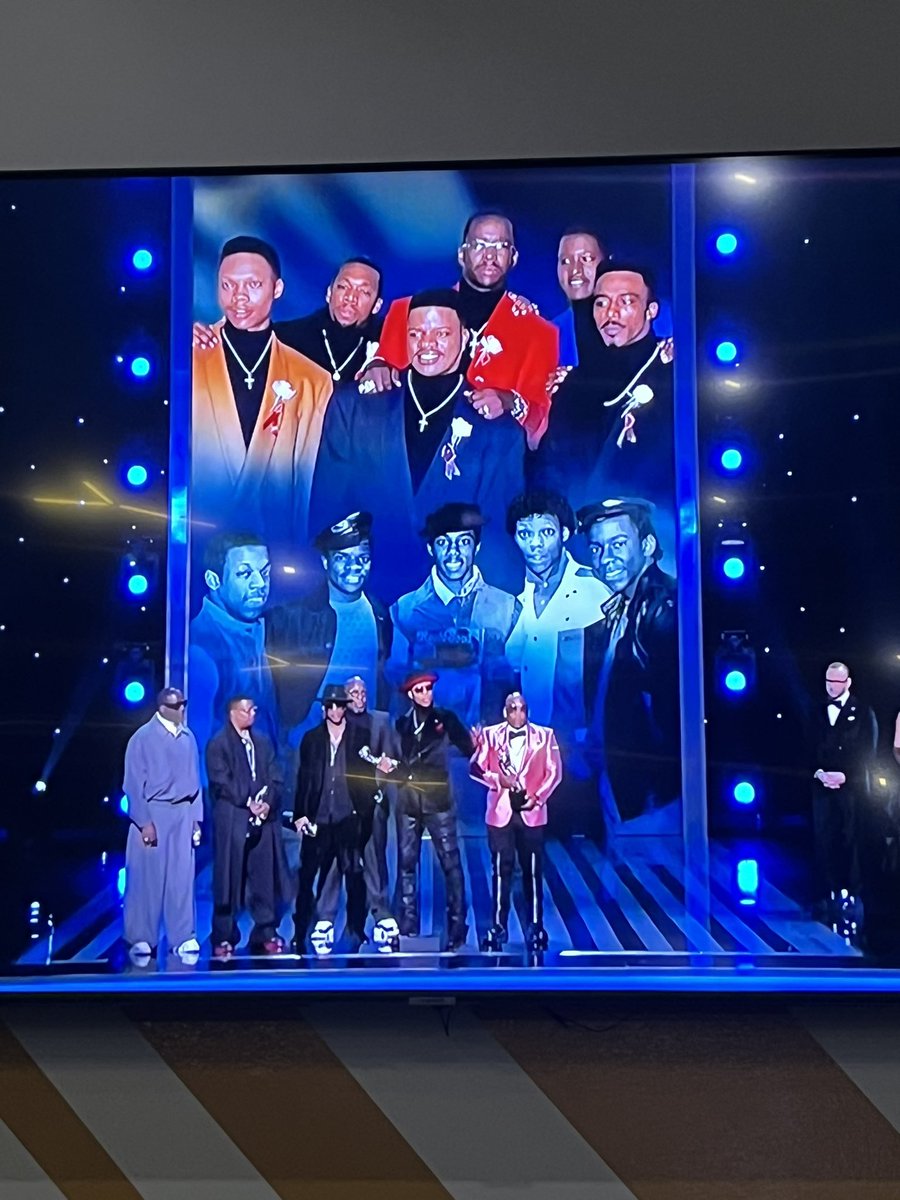 Legends, originators, hall of famers. Wouldn’t be no Breezys, Ushers, Ty Dolla’s without New Edition. Every little step they paved the way! @NewEdition @naacpimageaward