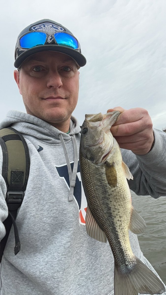 First fish of 2024! #fishing #largemouthbass